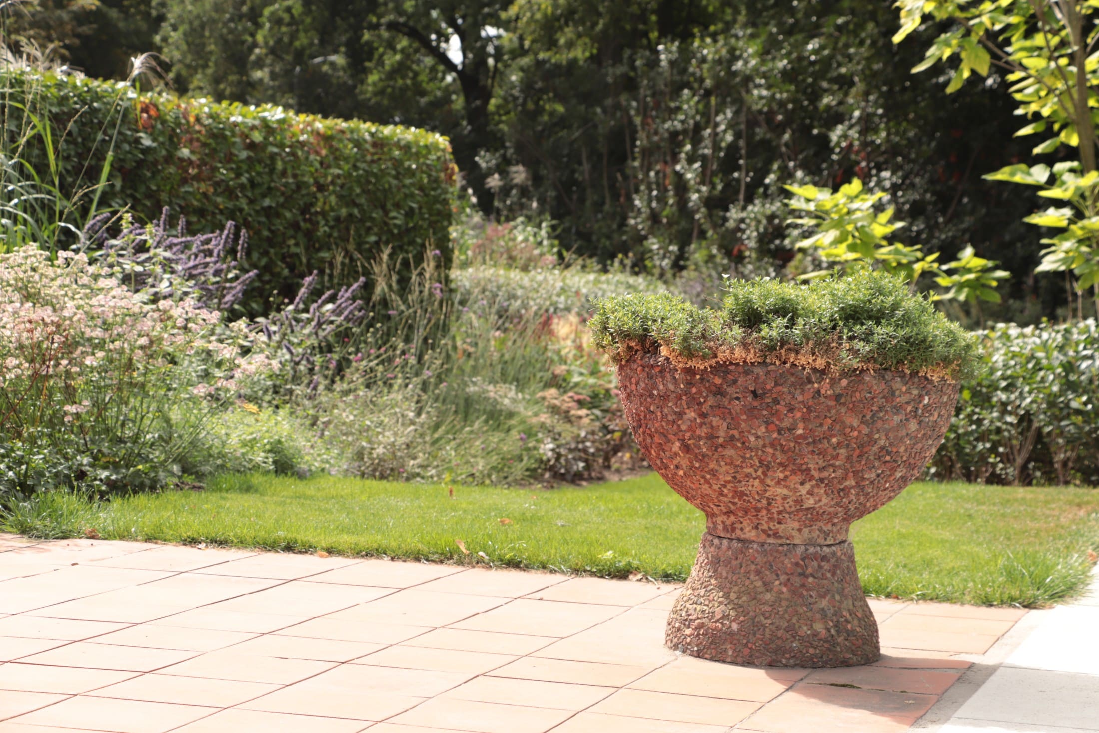 Landelijke tuin in Kilder