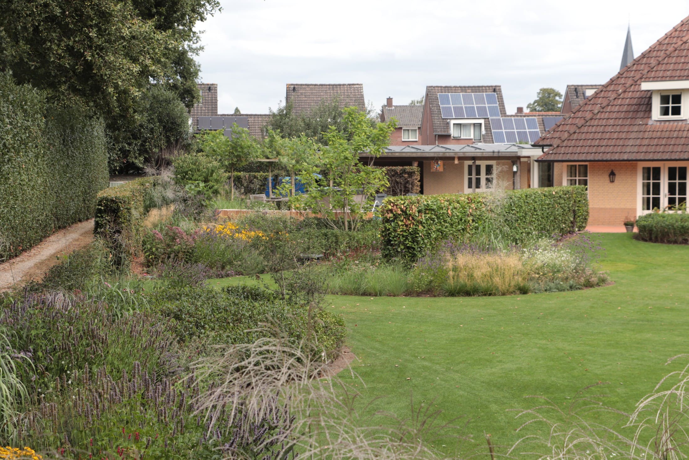 Landelijke tuin in Kilder